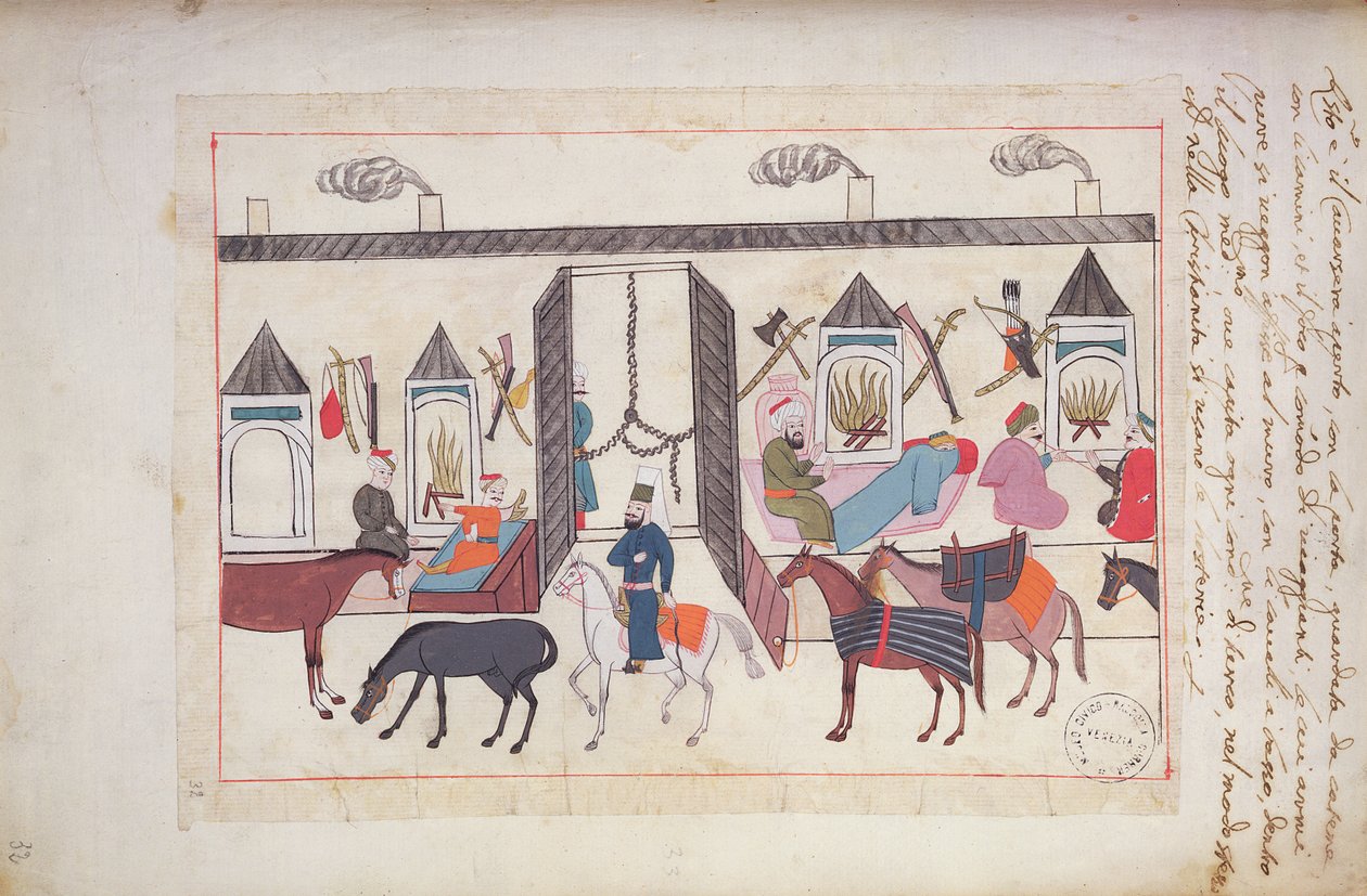 Álljon meg a Caravan Seraglio-nál alkotó: Persian School