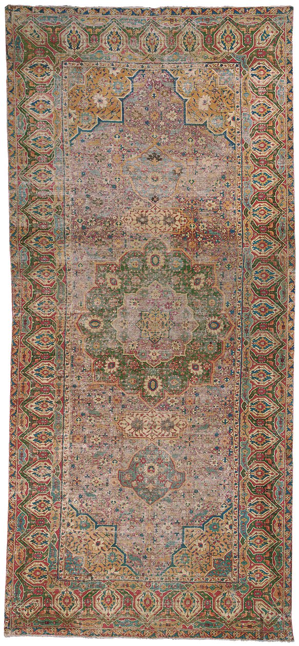 Tabriz medalion szőnyeg, Északnyugat-Perzsia, 16. század közepe alkotó: Persian School