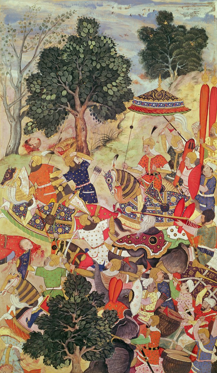 Bakadur kán elfogása alkotó: Persian School