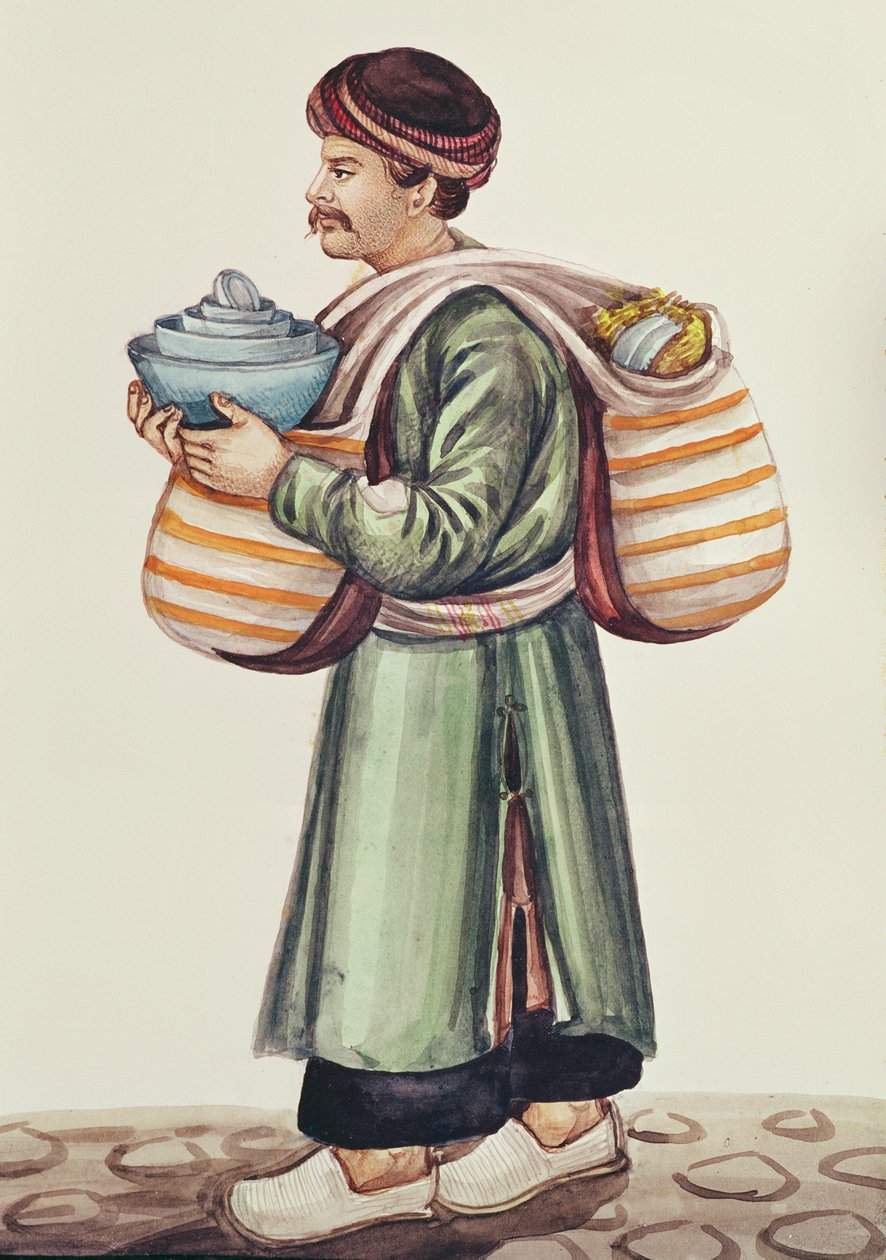 A kerámiakereskedő (wc papíron) alkotó: Persian School