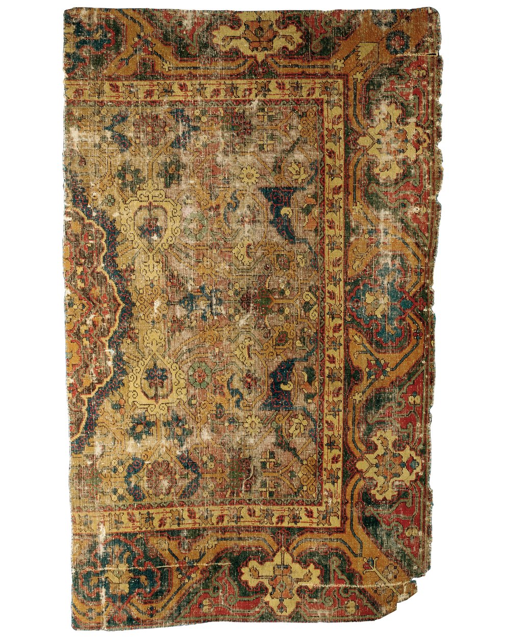 Szokatlan kis tabriz-medálszőnyegtöredék, Északnyugat-Perzsia, 16. század első fele alkotó: Persian School