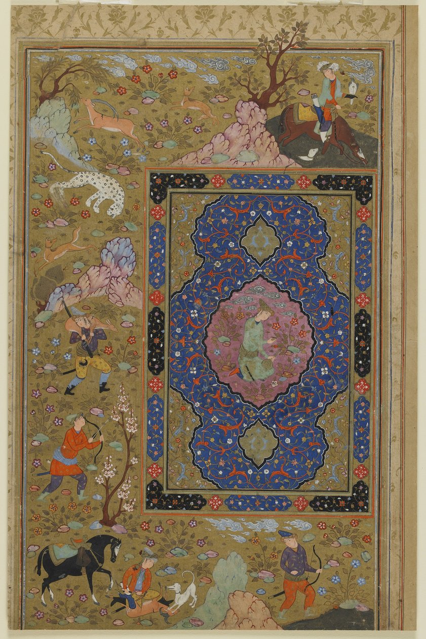 Fiatal férfi, 1590-1610 körül alkotó: Persian School