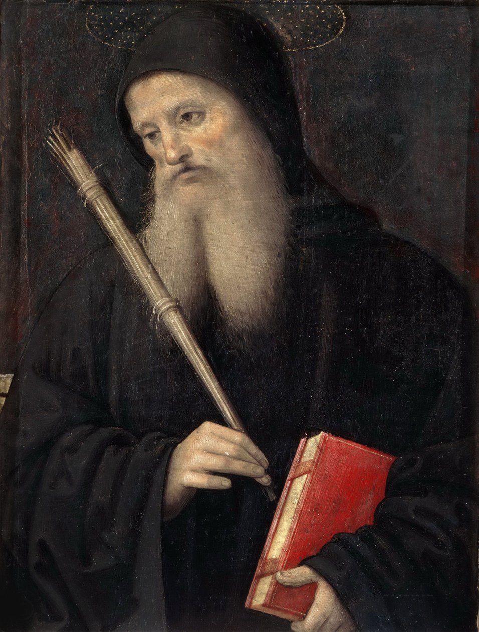 Szent Benedek Predella a San Pietro Polyptych, c. 1497. alkotó: Perugino