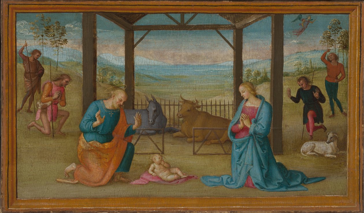 A Születés alkotó: Perugino