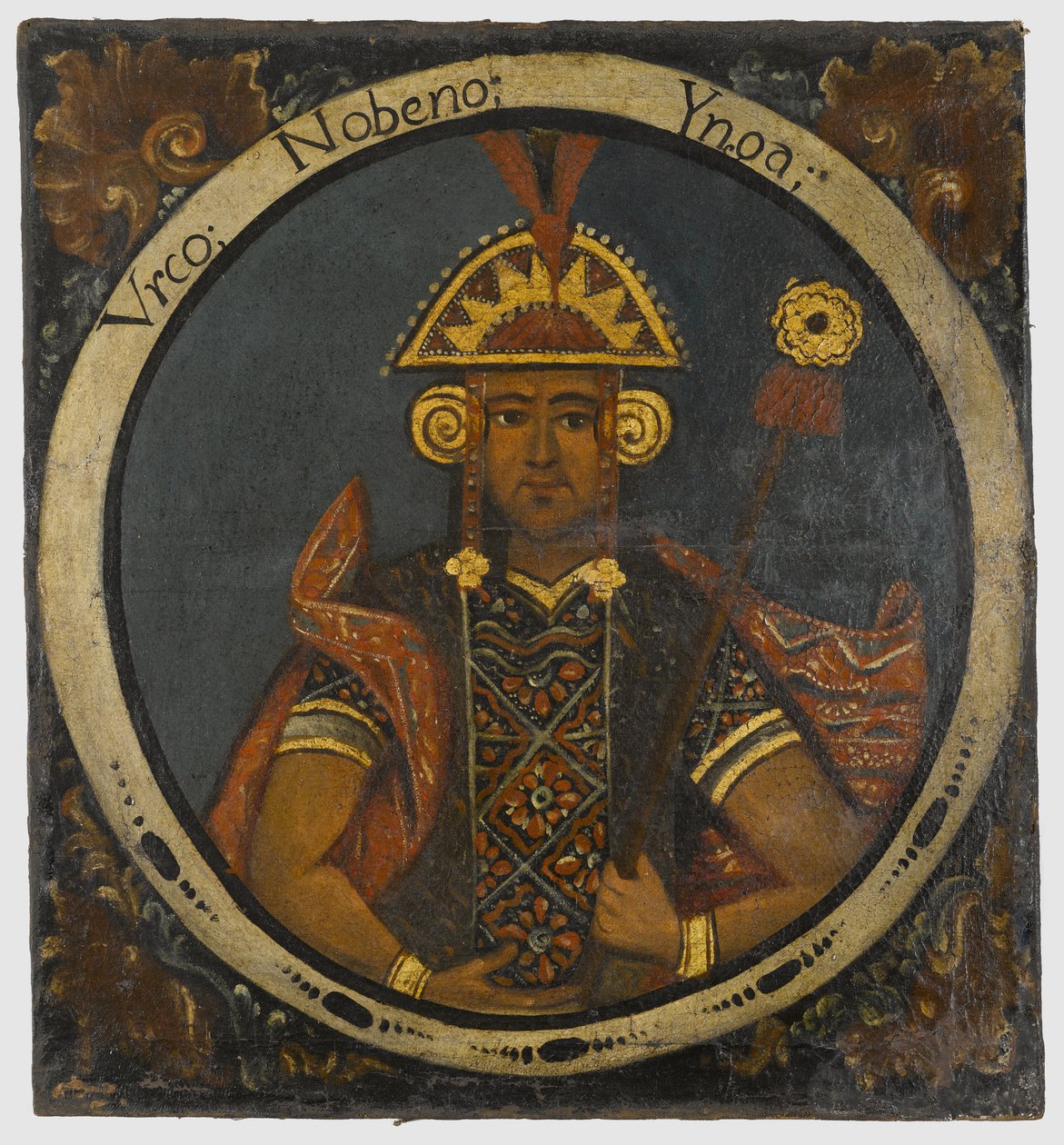 Urco, kilencedik inka király, 18. század közepe alkotó: Peruvian School