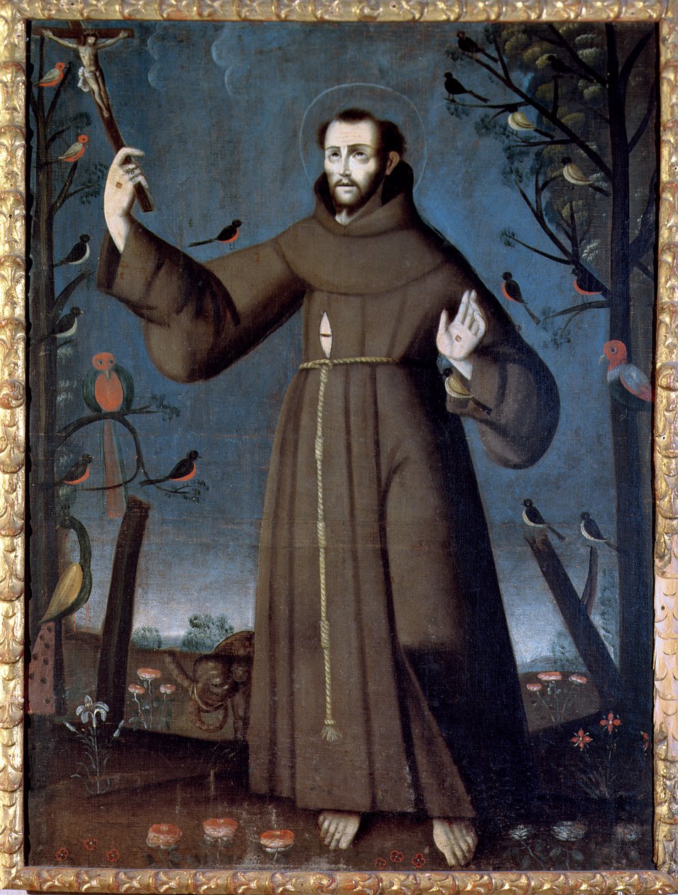Assisi Szent Ferenc alkotó: Peruvian School