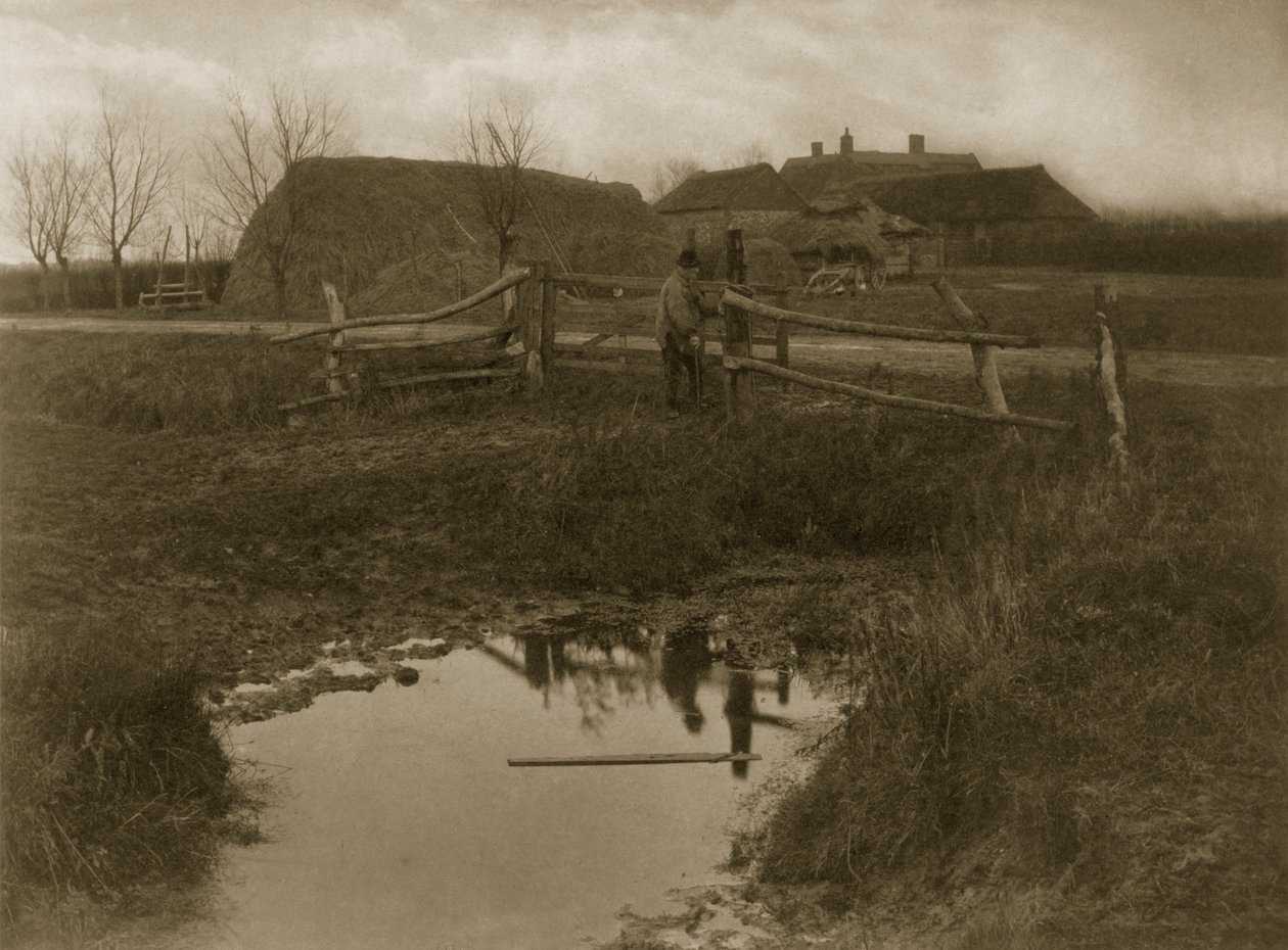 A Marsh Farm, 1886 körül (fénykép) alkotó: Peter Emerson und Thomas Goodall