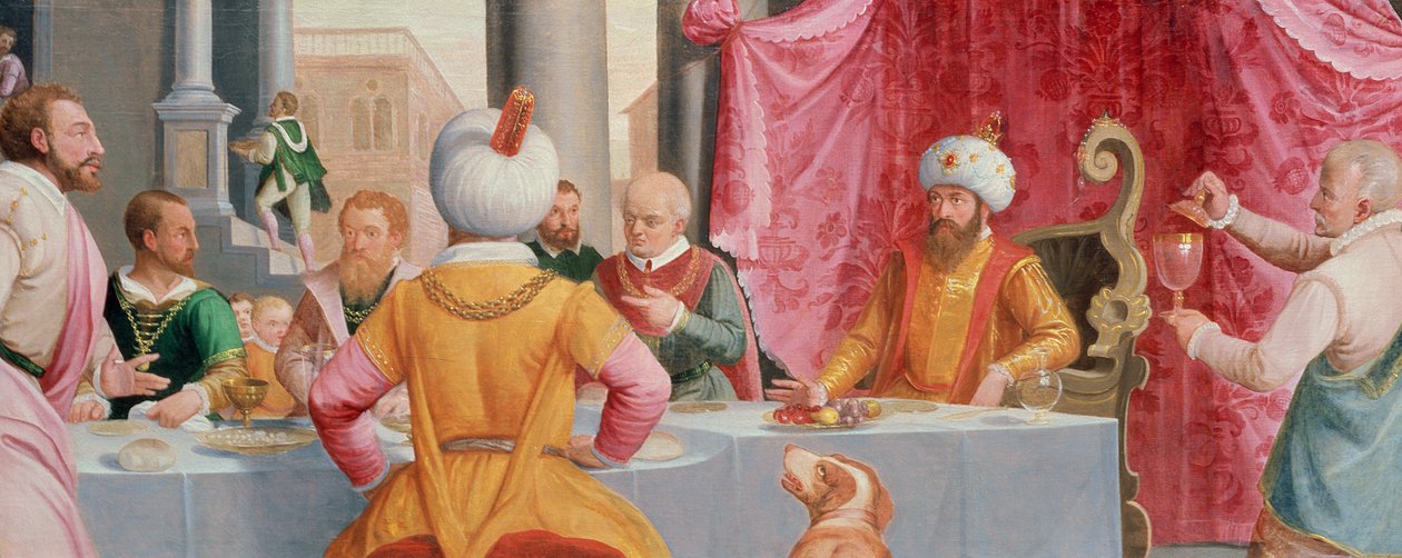Eszter története: bankettjelenet alkotó: Peter 1548 1628 Candid