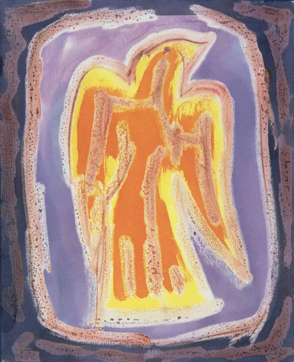 Mellékelt nyomtatvány, 1990 (vegyes média papíron) alkotó: Peter Davidson