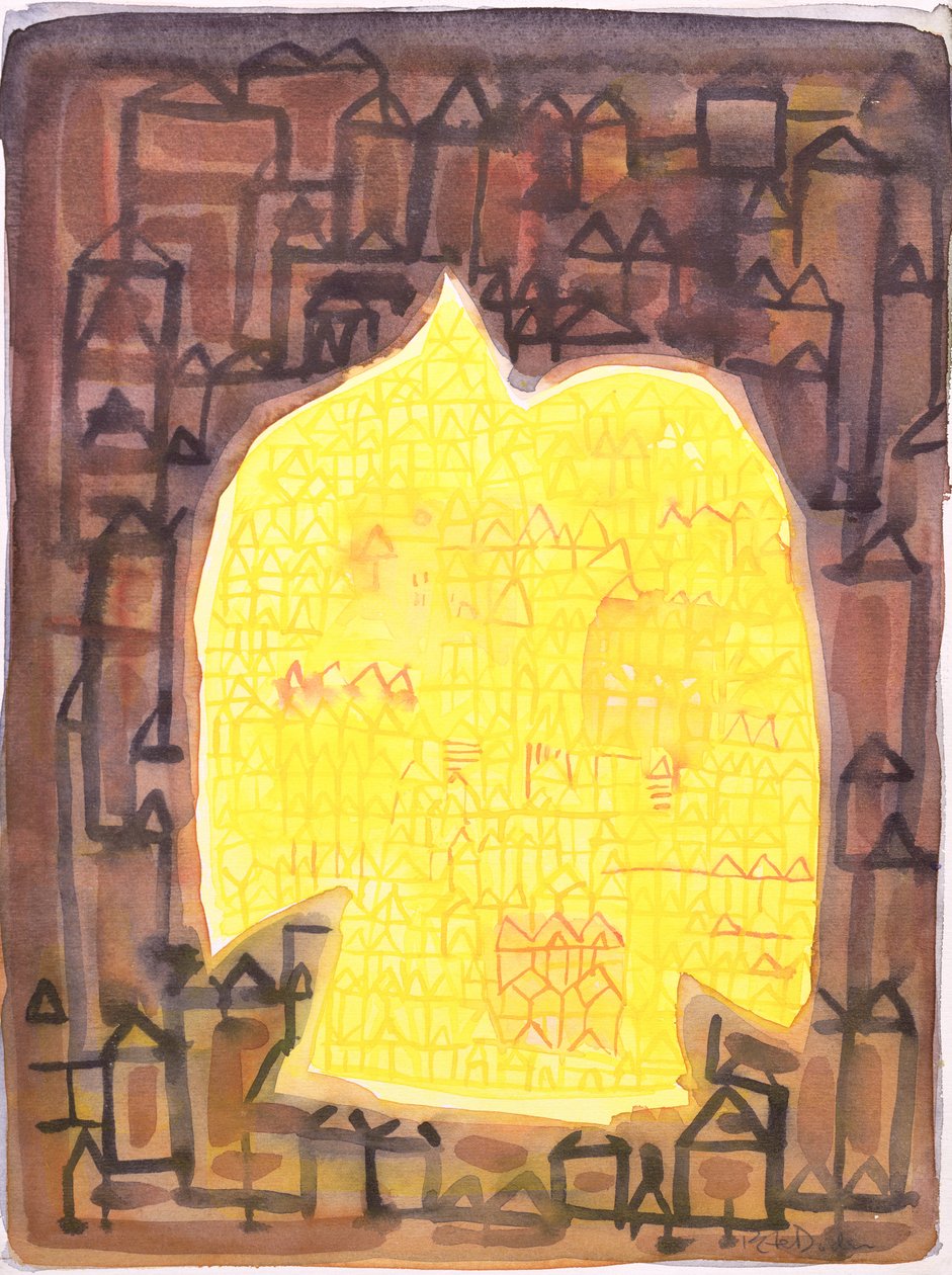 Vissza a városba, 1990 (wc) alkotó: Peter Davidson