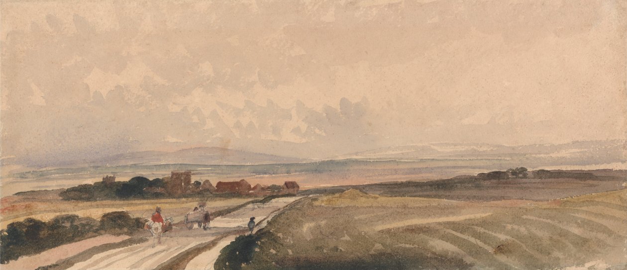 Egy Yorkshire Road alkotó: Peter de Wint
