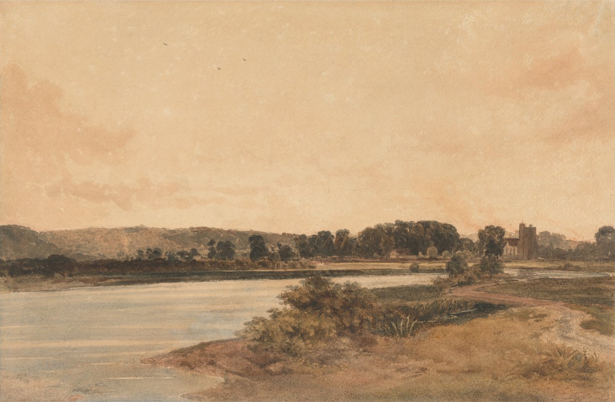 Cookham, Maidenhead közelében alkotó: Peter de Wint