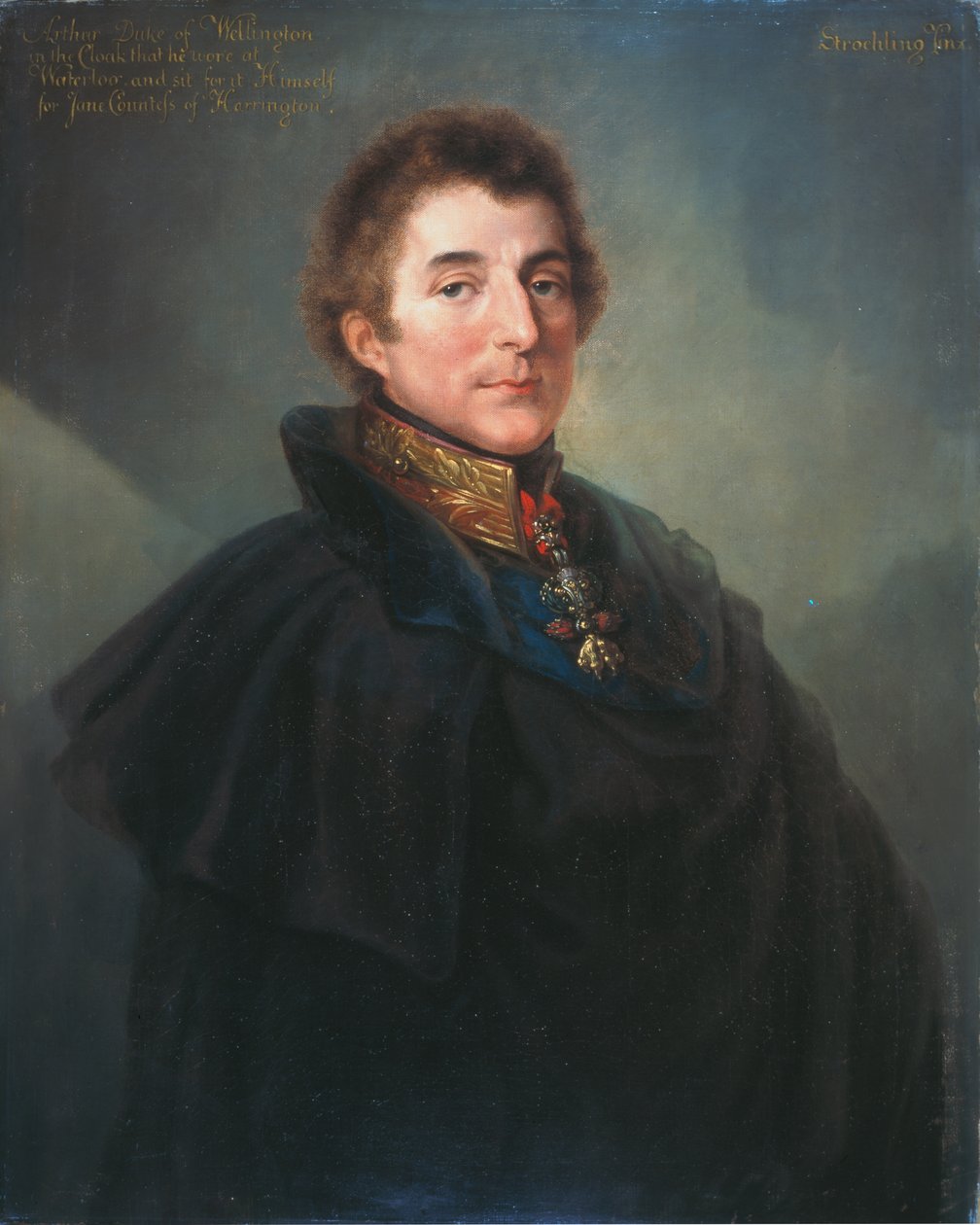 Arthur Wellesley tábornagy, KG KCB (1769-1852) 1820 körül alkotó: Peter Eduard Stroehling