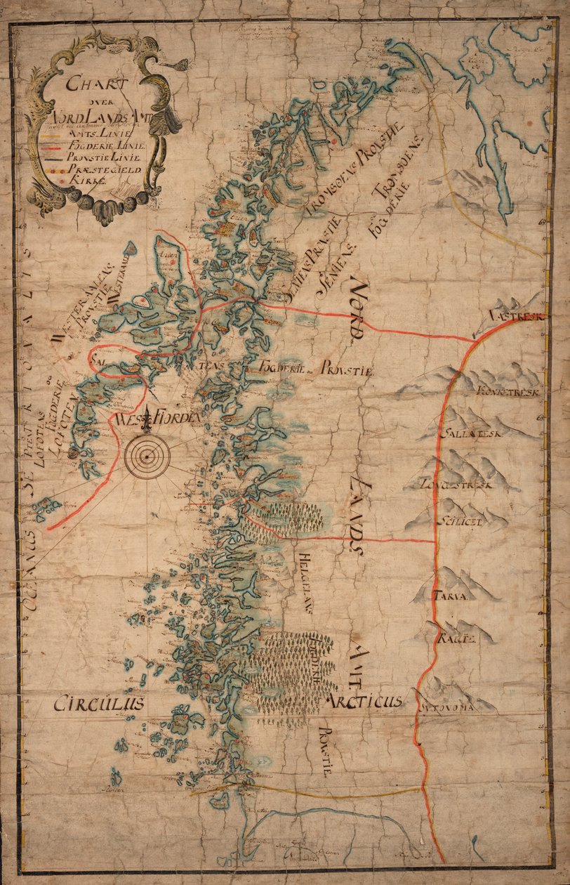 Nordland megye diagramja alkotó: Peter Holm