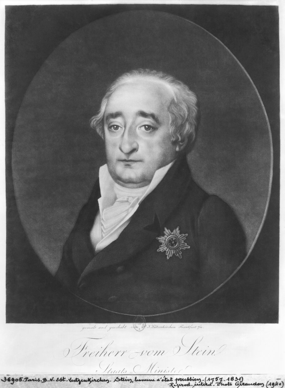 Karl von Stein báró alkotó: Peter Joseph Lutzenkirchen