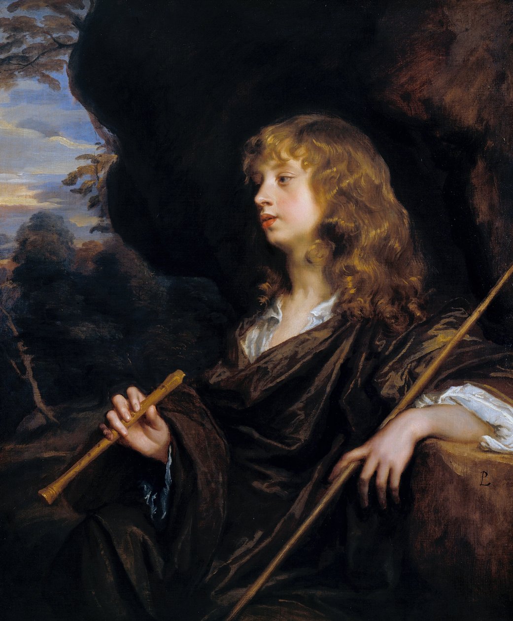 Fiú, mint pásztor alkotó: Peter Lely