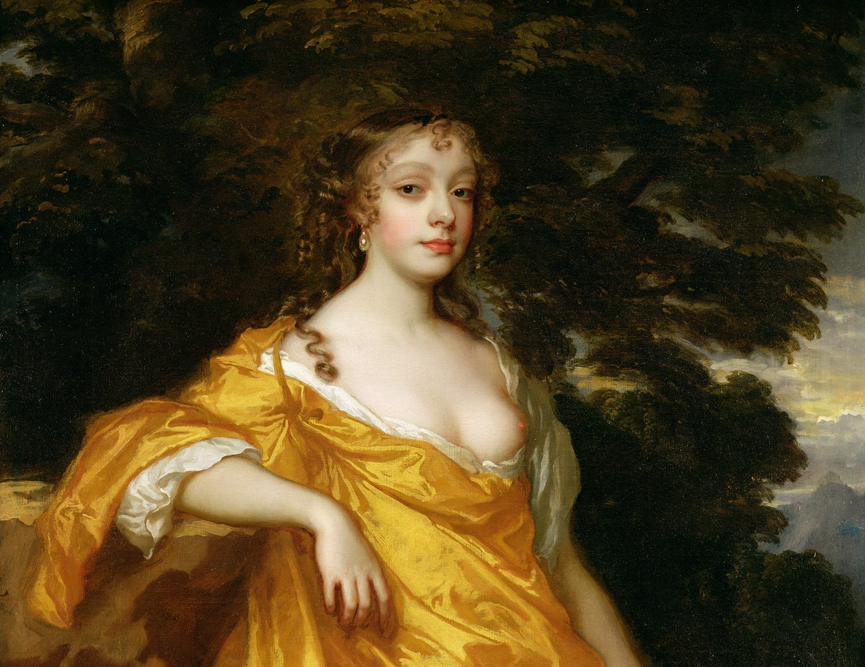 Diana Kirke, későbbi oxfordi grófnő, 1665-70 körül, olaj, vászon, 118535-ös részlet alkotó: Peter Lely