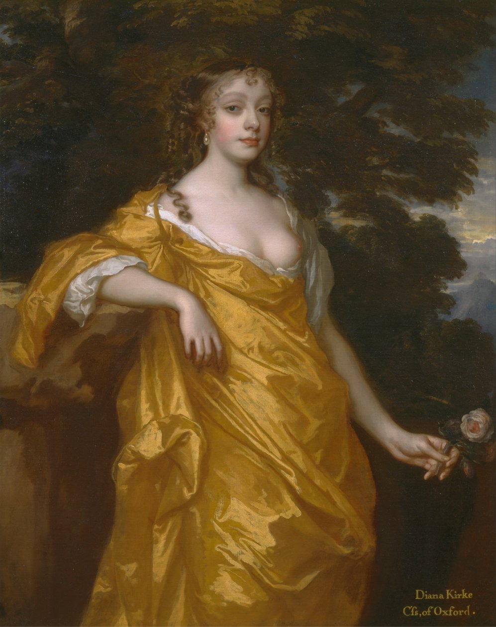 Diana Kirke, később oxfordi grófnő alkotó: Peter Lely