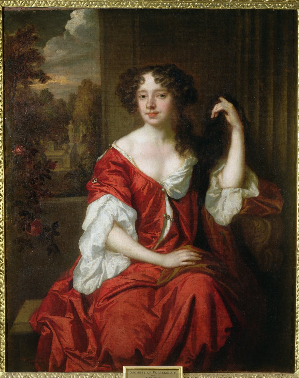 Louise de Kerouaille (1649-1734) Portsmouth és Aubigny hercegnője alkotó: Peter Lely
