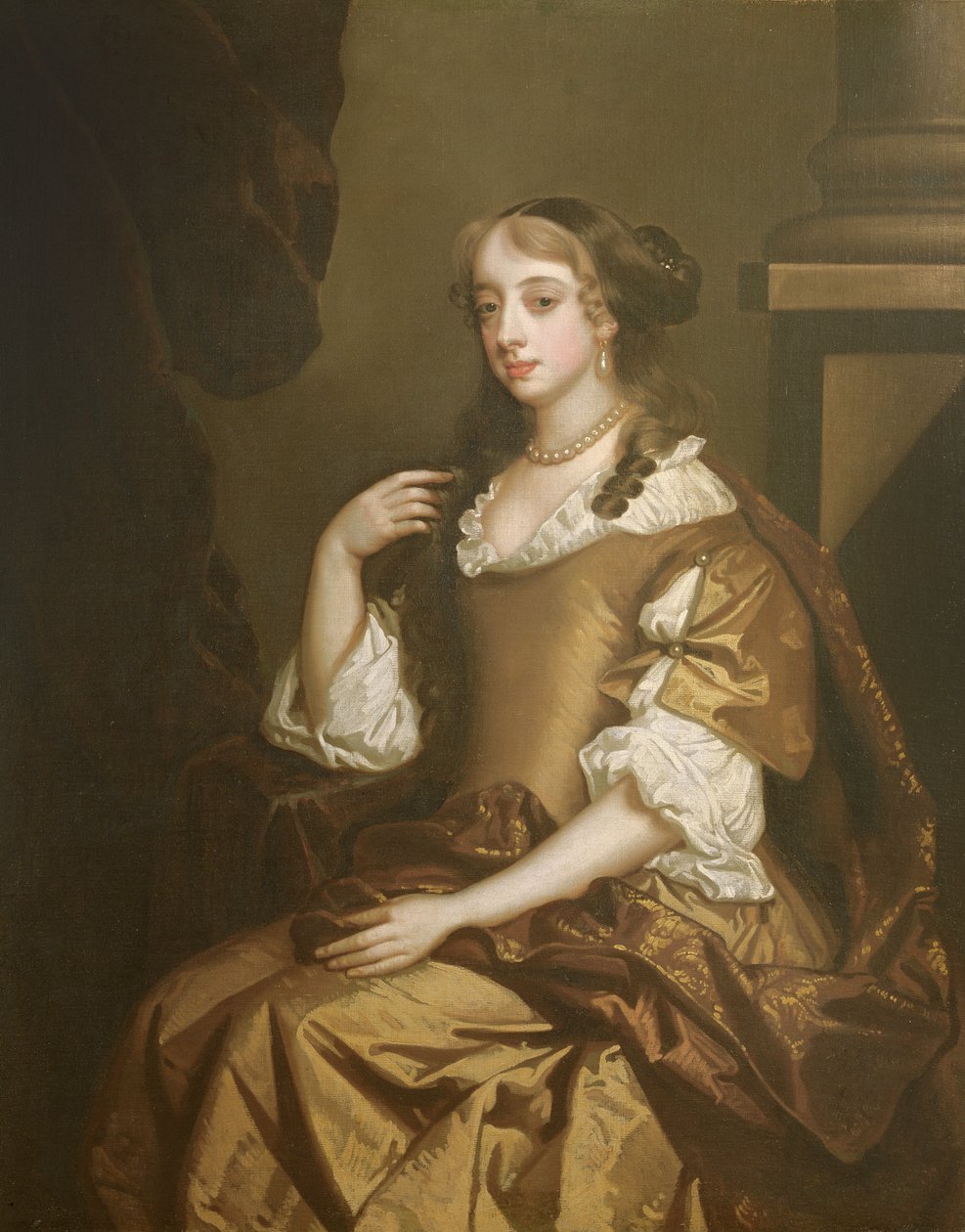 Louise de Penacoet de Kerouaille (1649-1734) Portsmouth hercegnője alkotó: Peter Lely