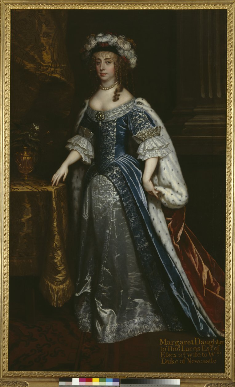 Margaret Lucas, Newcastle hercegnője, 1665 körül alkotó: Peter Lely