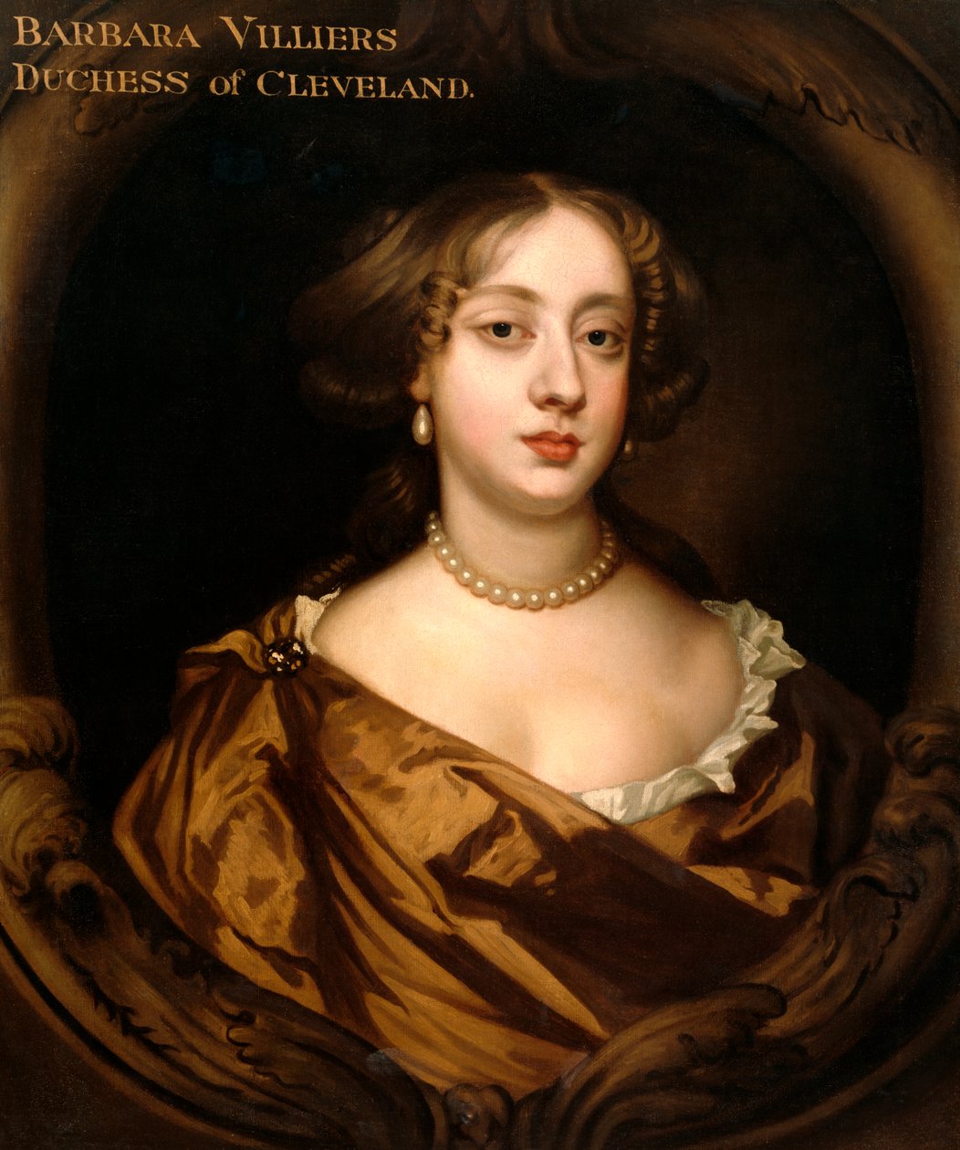 Barbara Villiers (1641-1709), Cleveland hercegnőjének portréja, 1680 körül. alkotó: Peter Lely