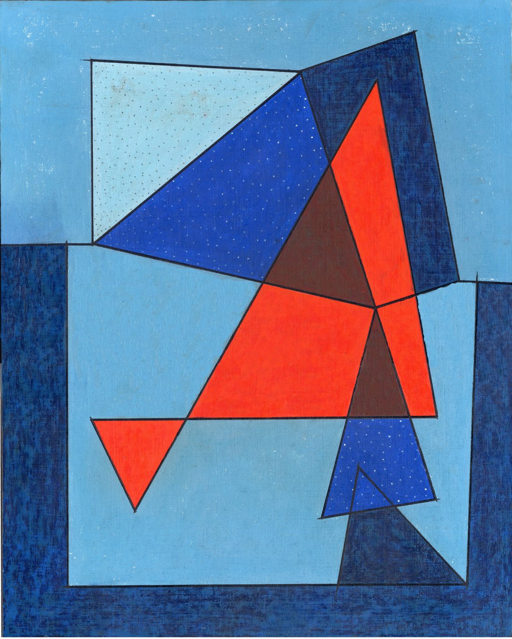Tűztánc, 2008 (akril, vászon) alkotó: Peter McClure