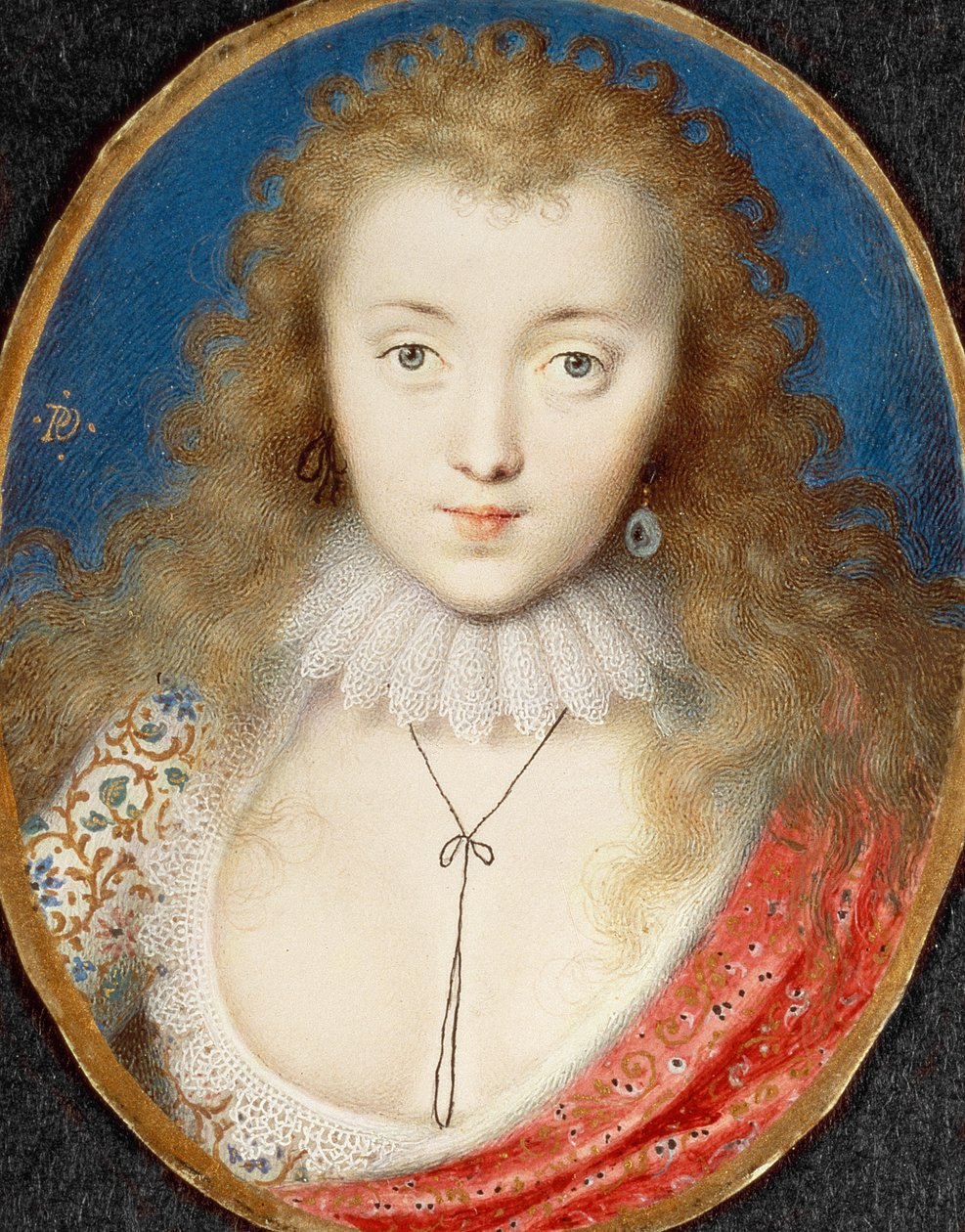 Egy lány portréja, valószínűleg Venetia Stanley (1600-33), később Lady Digby alkotó: Peter Oliver