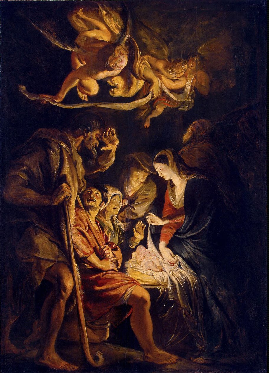 A pásztorok imádása alkotó: Peter Paul Rubens