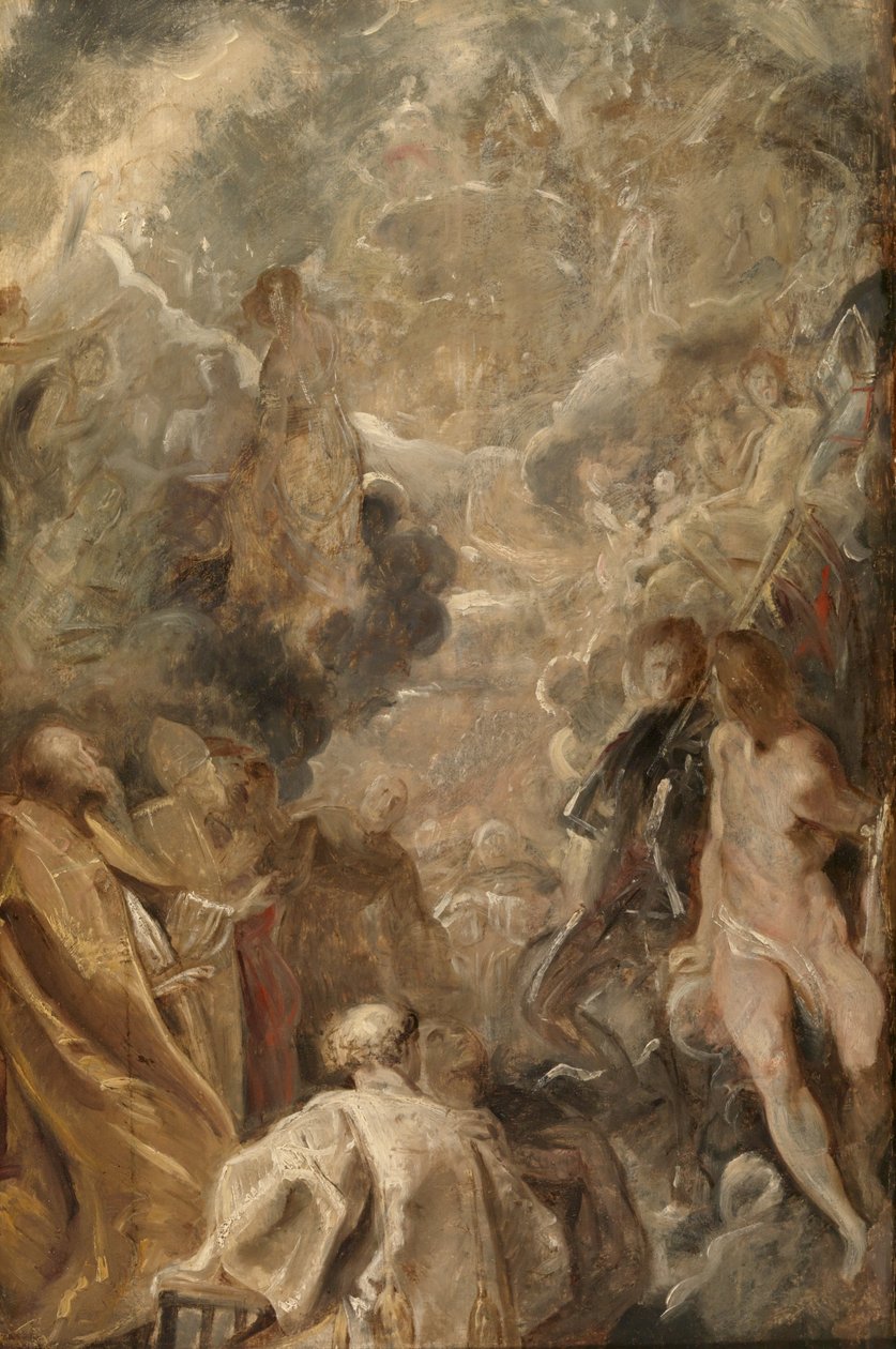 Minden szentek alkotó: Peter Paul Rubens