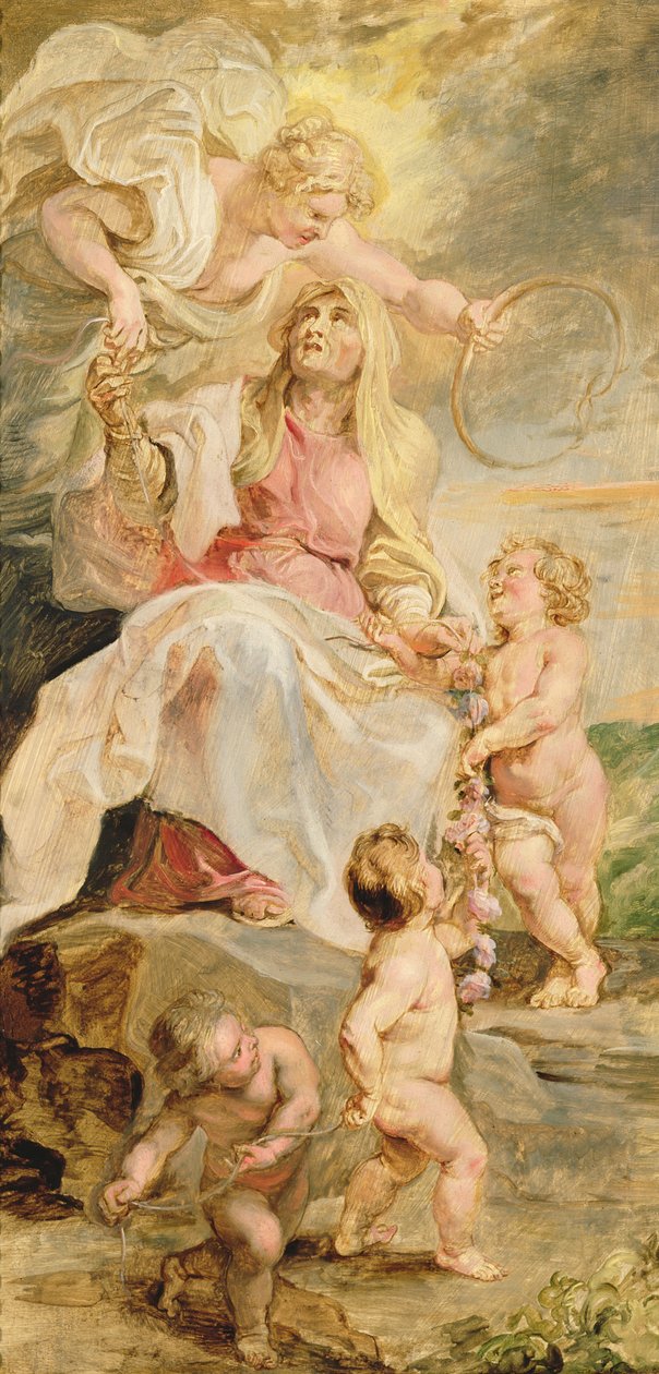Az örökkévalóság allegóriája, 1625-30 körül alkotó: Peter Paul Rubens