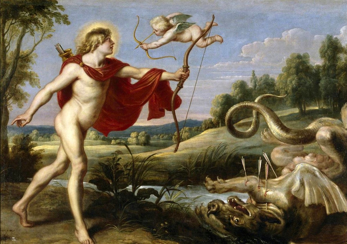 Apollo és a Python alkotó: Peter Paul Rubens