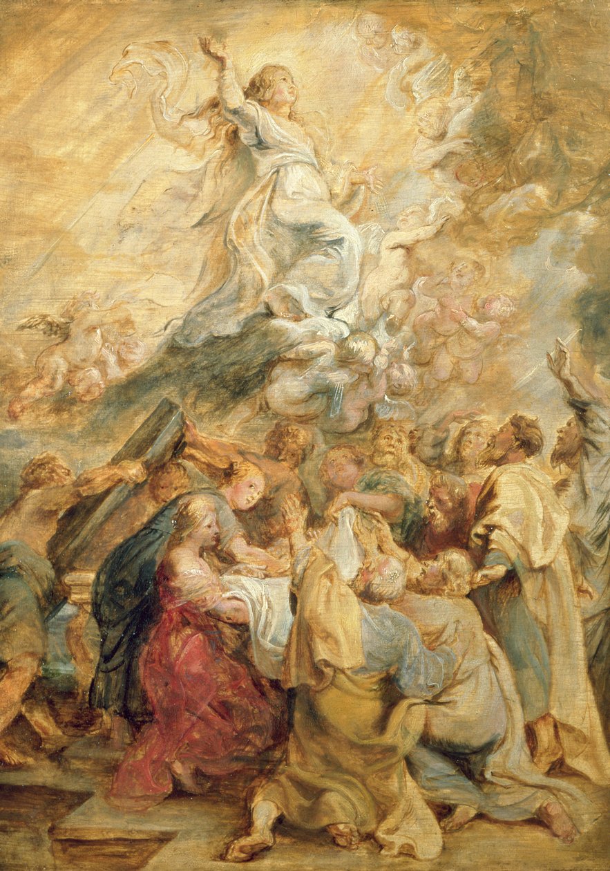 Szűz mennybemenetele 1635 k alkotó: Peter Paul Rubens