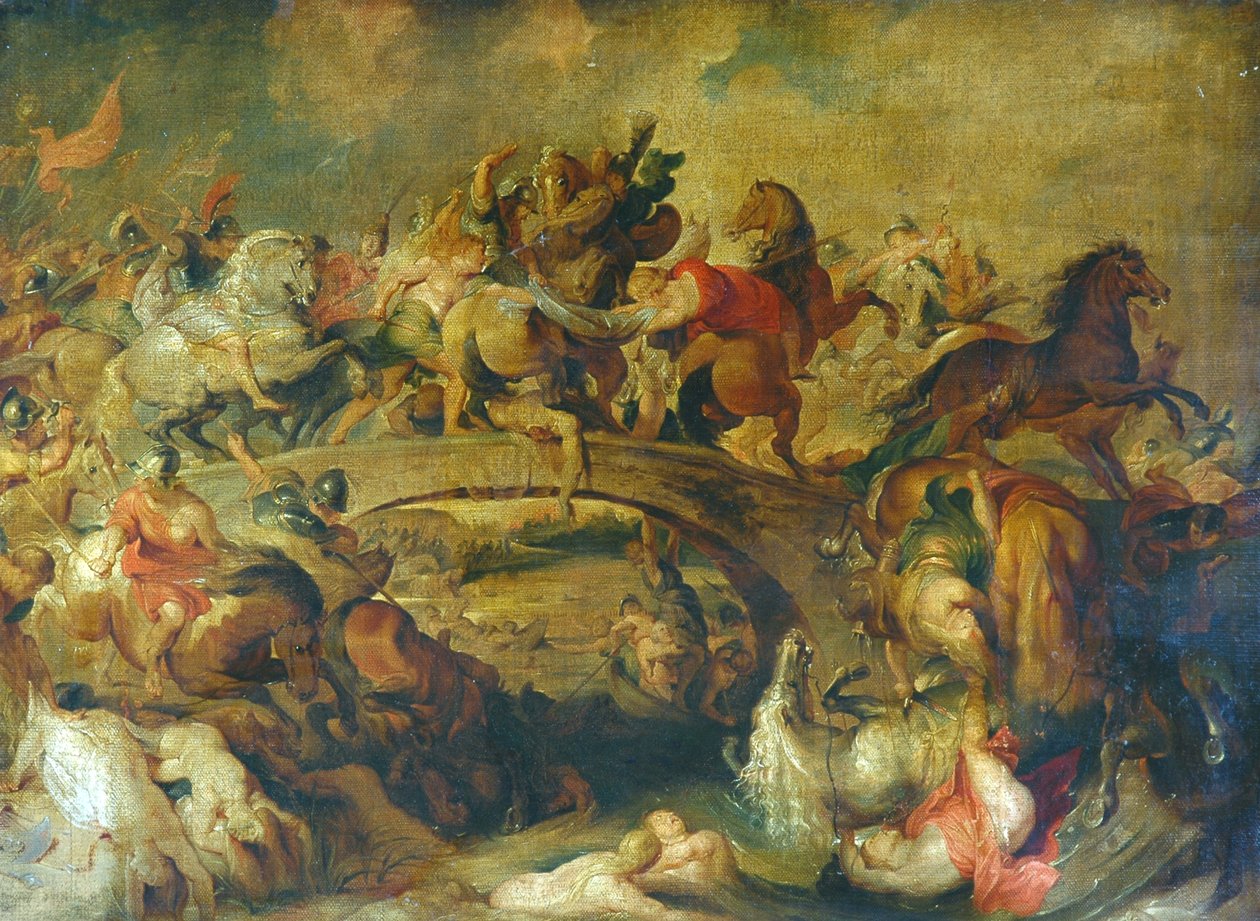 Az Amazonok csatája alkotó: Peter Paul Rubens