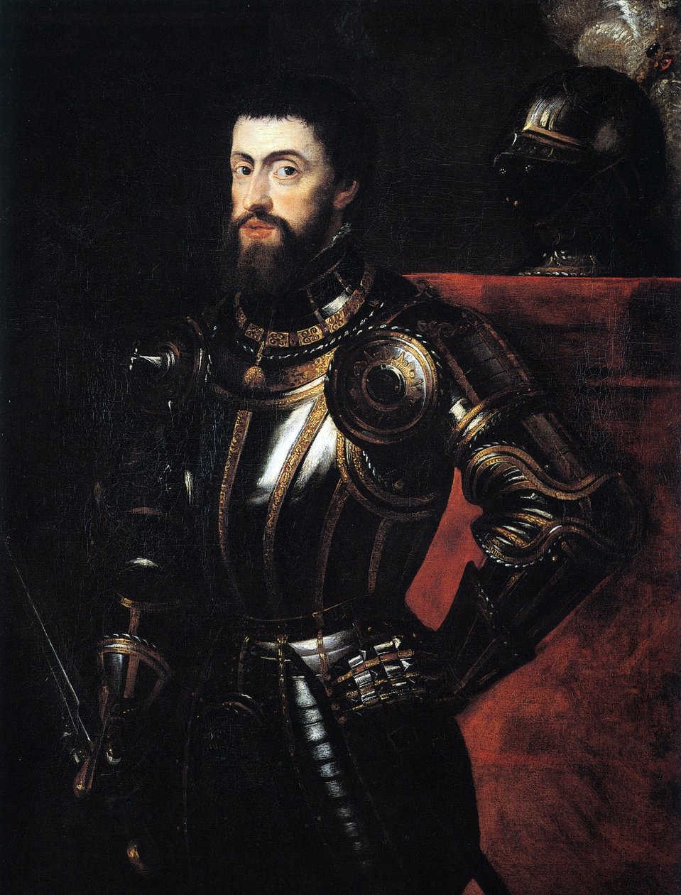 V. Károly a páncélban alkotó: Peter Paul Rubens
