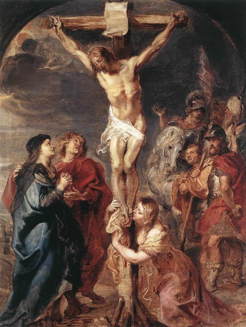 Krisztus a kereszten alkotó: Peter Paul Rubens