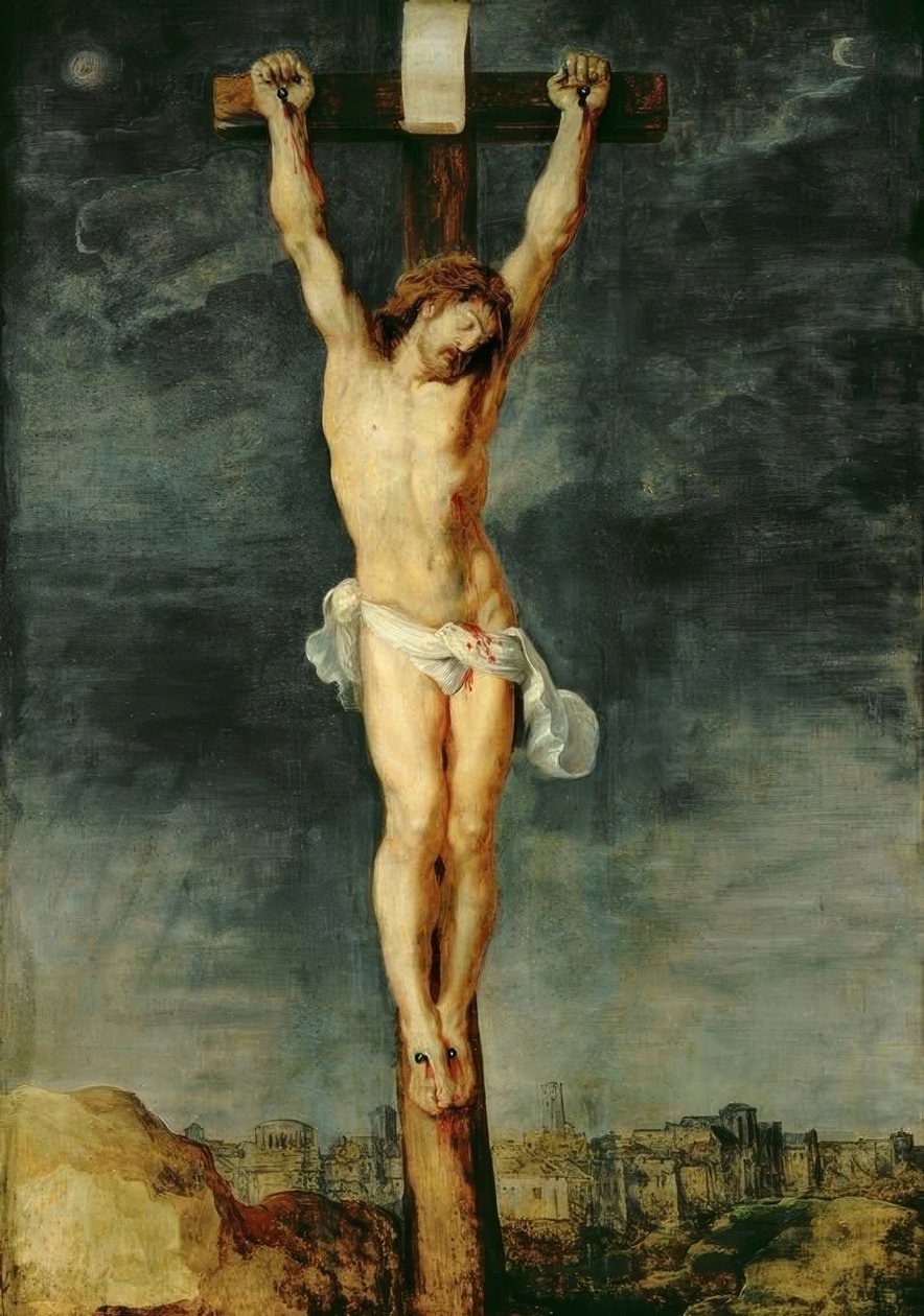 Krisztus a kereszten alkotó: Peter Paul Rubens