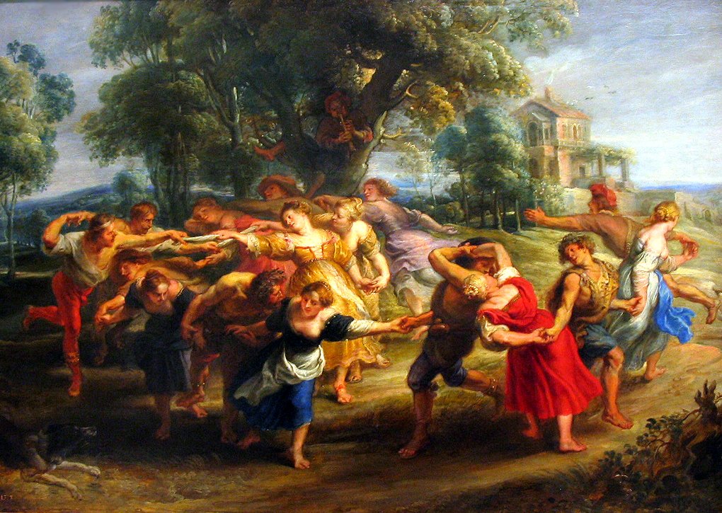 A falusiak táncolnak alkotó: Peter Paul Rubens