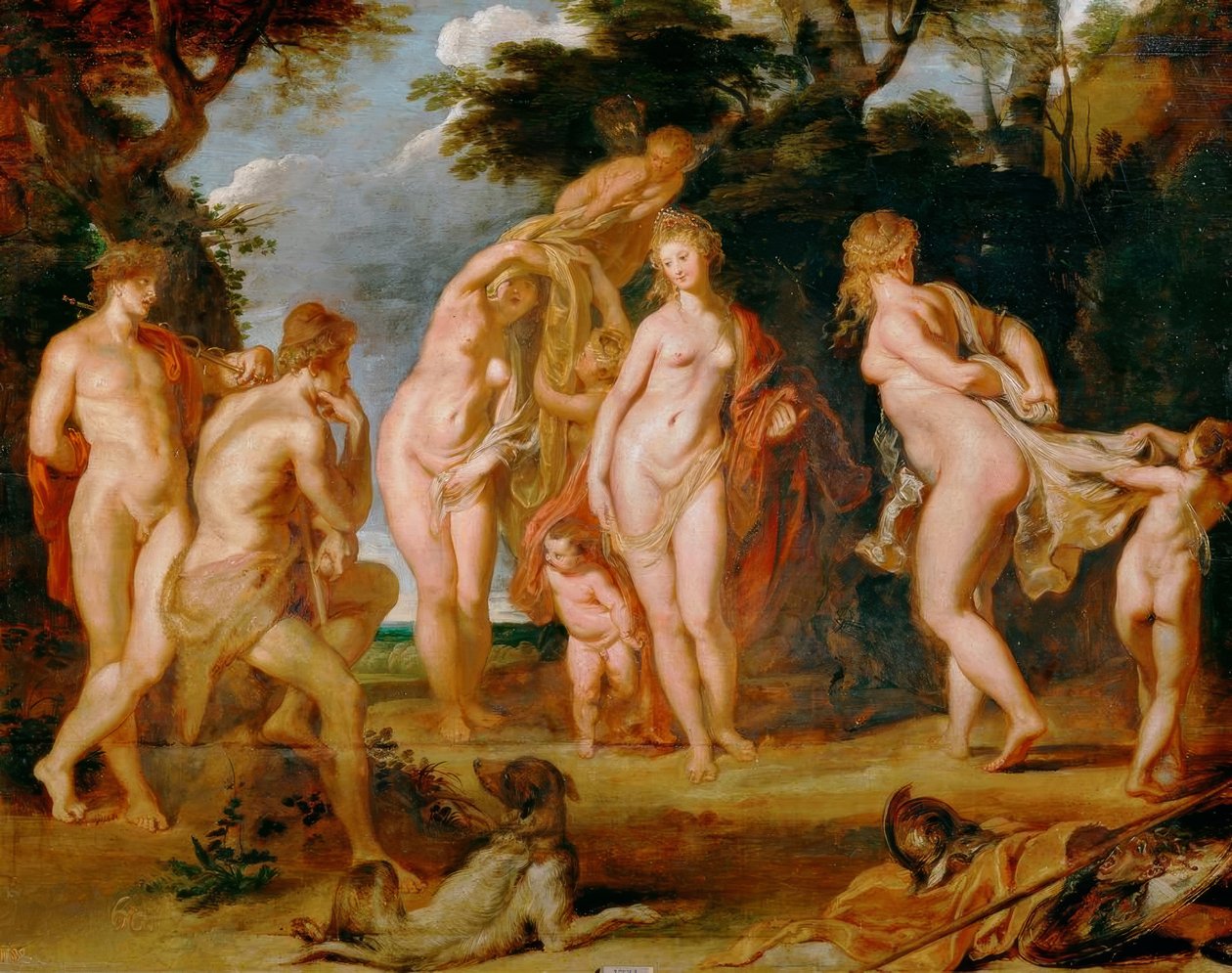 Párizs ítélete alkotó: Peter Paul Rubens