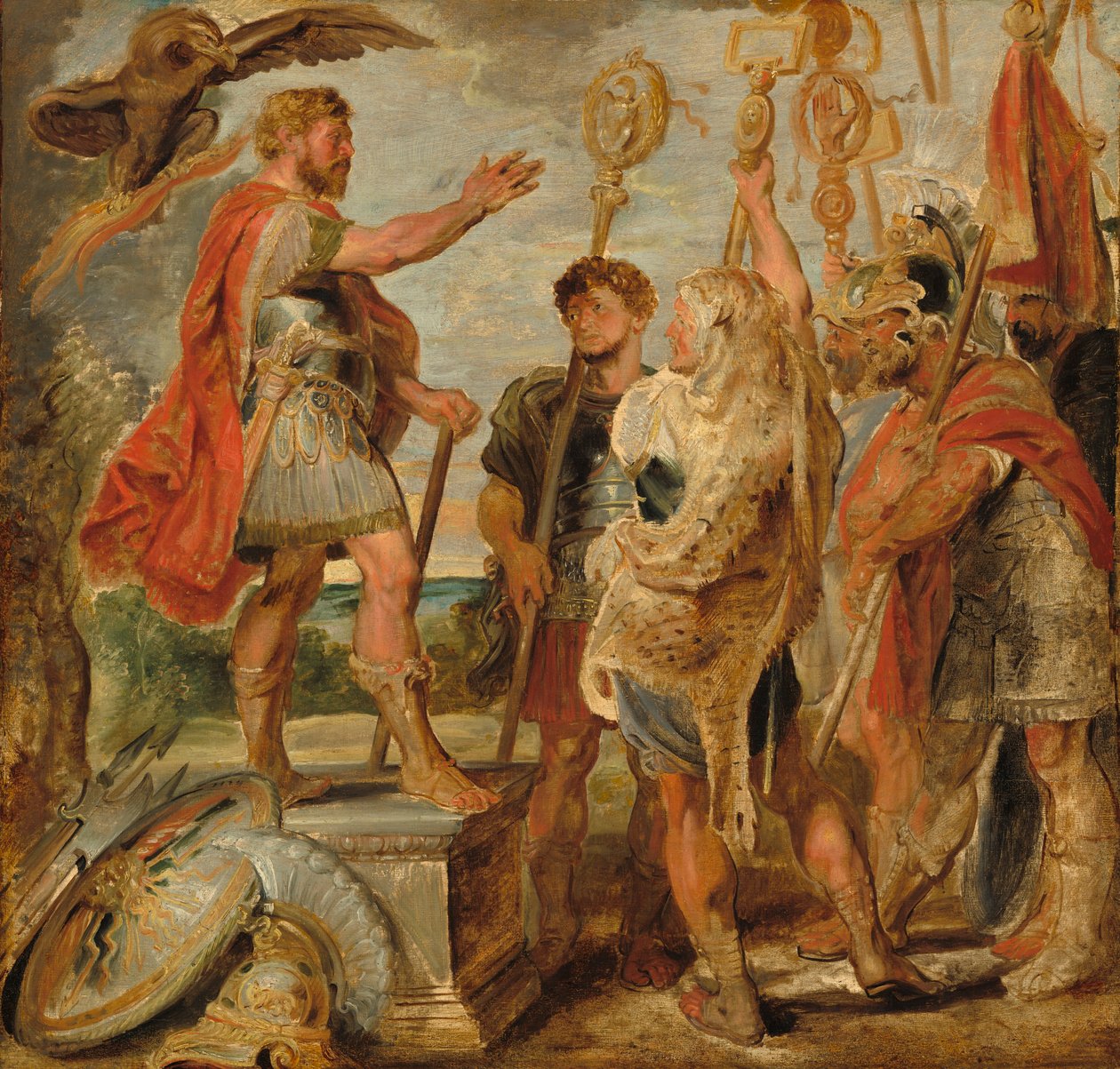 Decius Mus a légiókhoz szól alkotó: Peter Paul Rubens