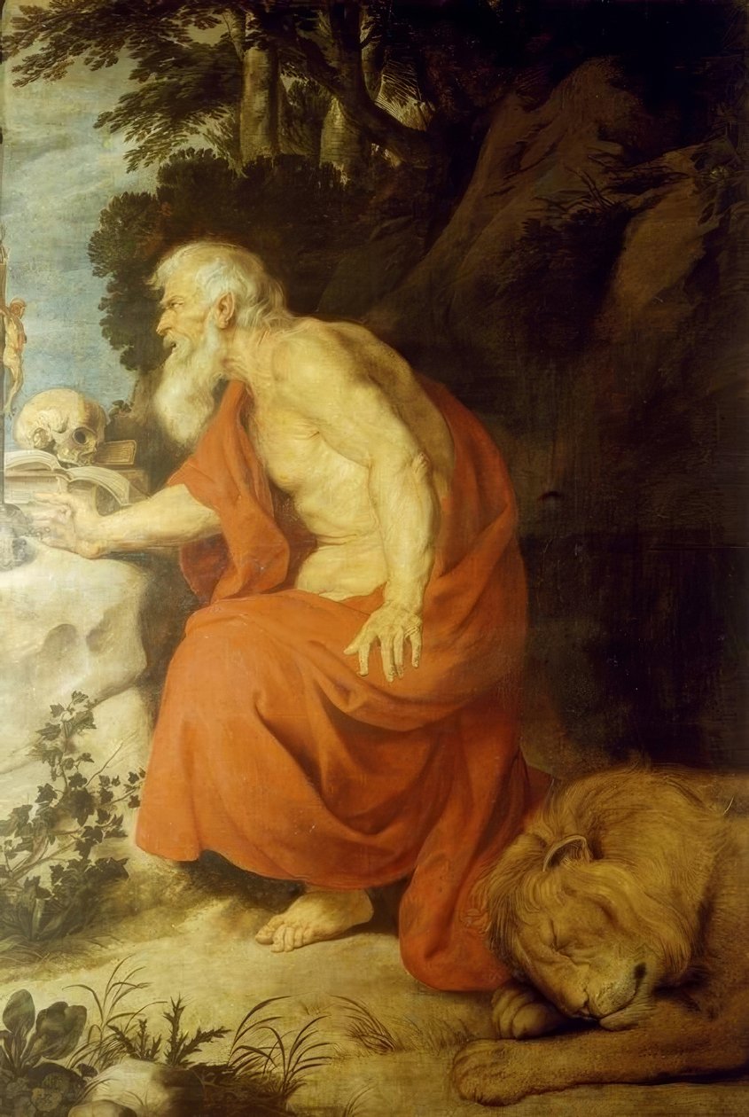 Szent Jeromos alkotó: Peter Paul Rubens
