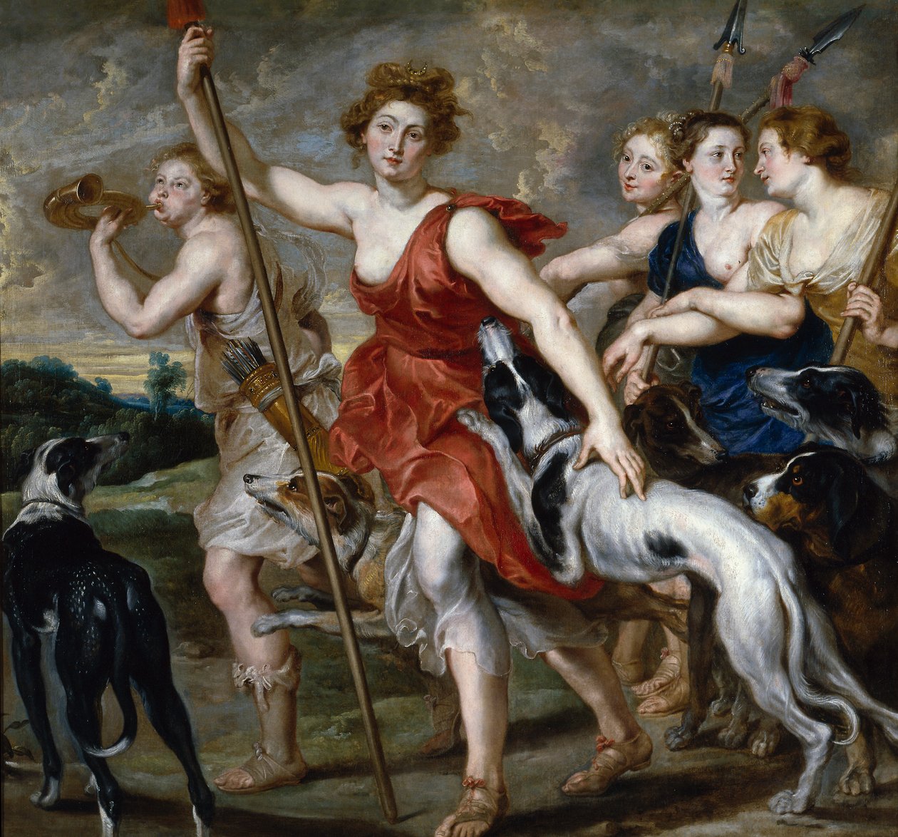 Diana vadásznő alkotó: Peter Paul Rubens