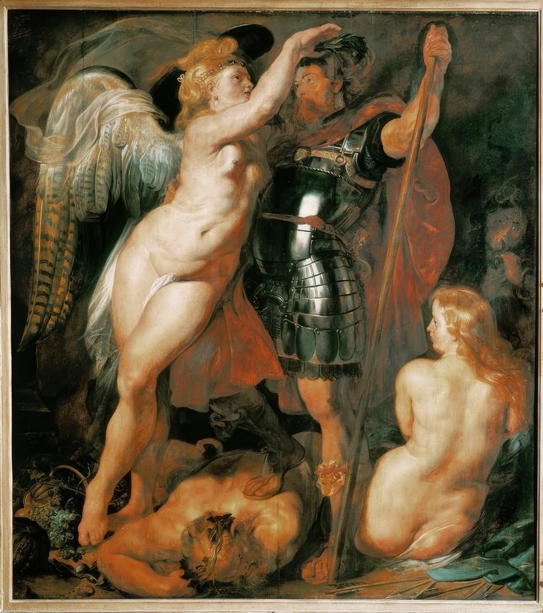 Az erény hősének megkoronázása alkotó: Peter Paul Rubens