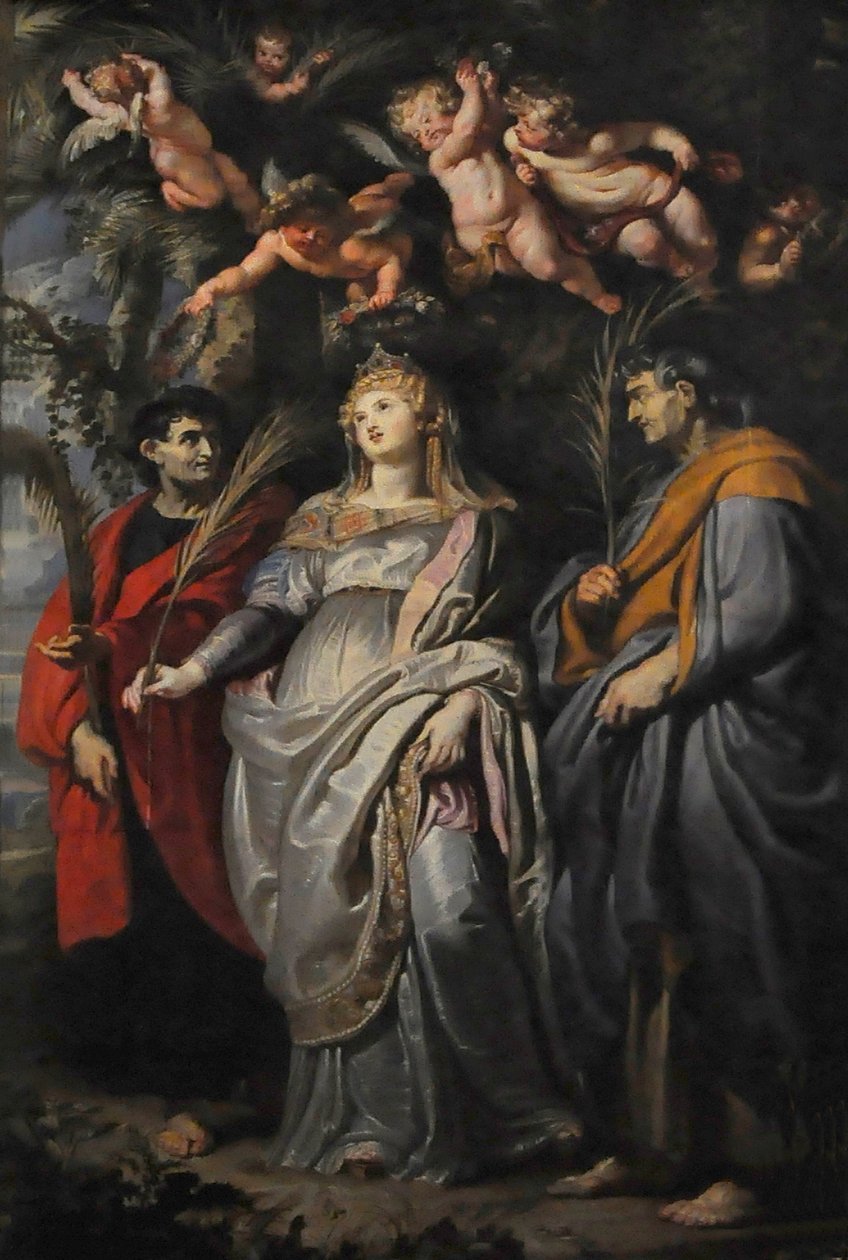 Flavia Domitilla van Terracina alkotó: Peter Paul Rubens