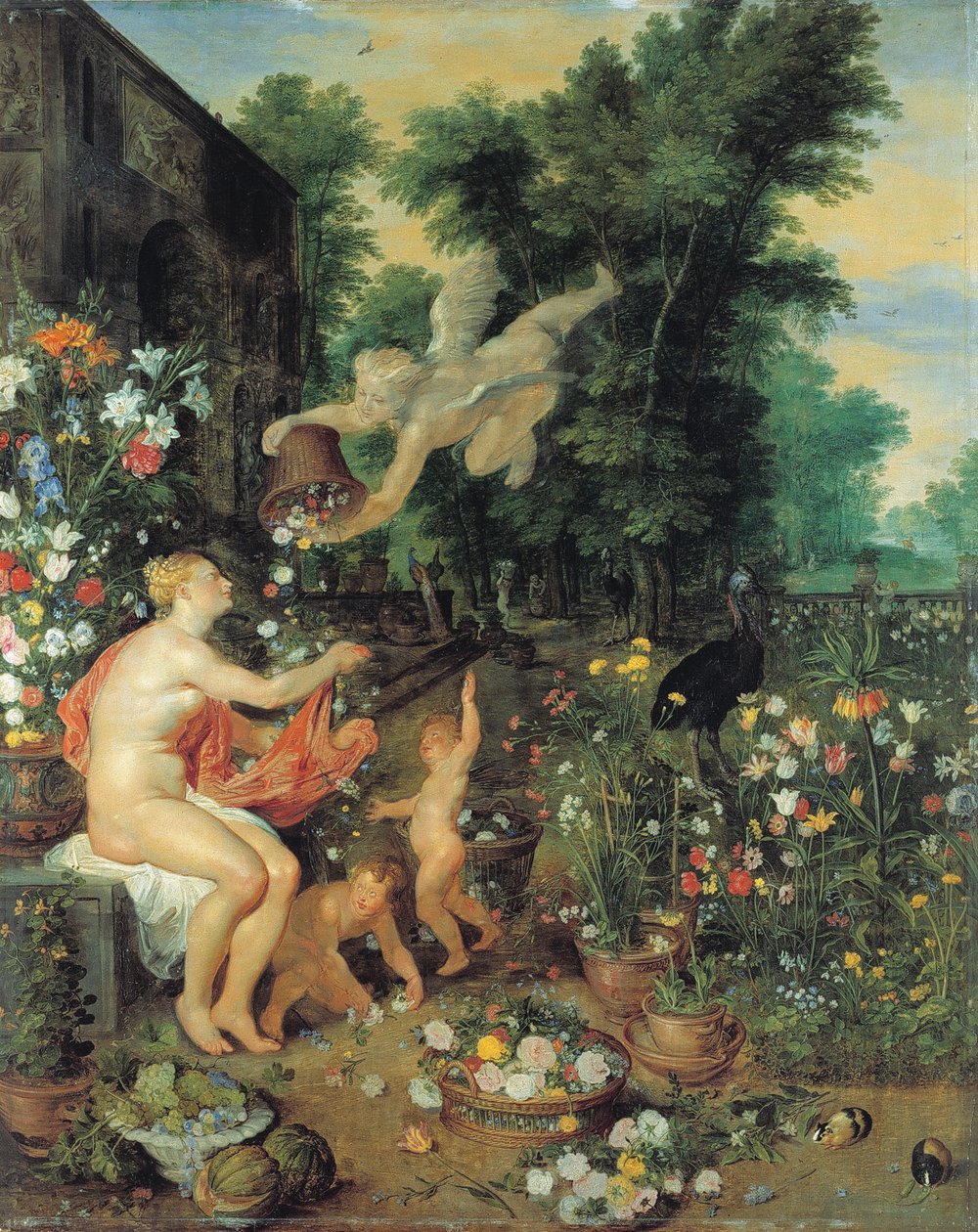 Flóra és Zephyr alkotó: Peter Paul Rubens