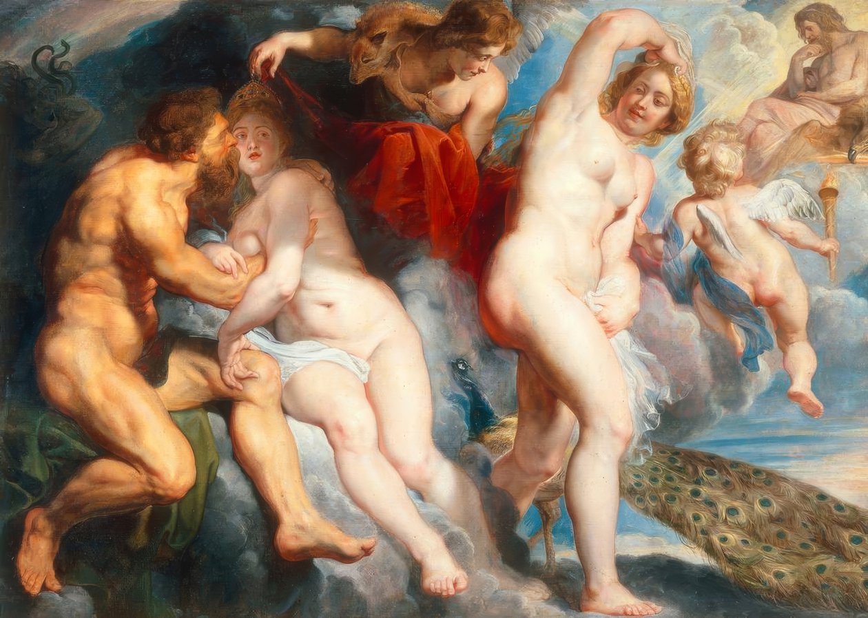 Ixion, Juno megtévesztette alkotó: Peter Paul Rubens