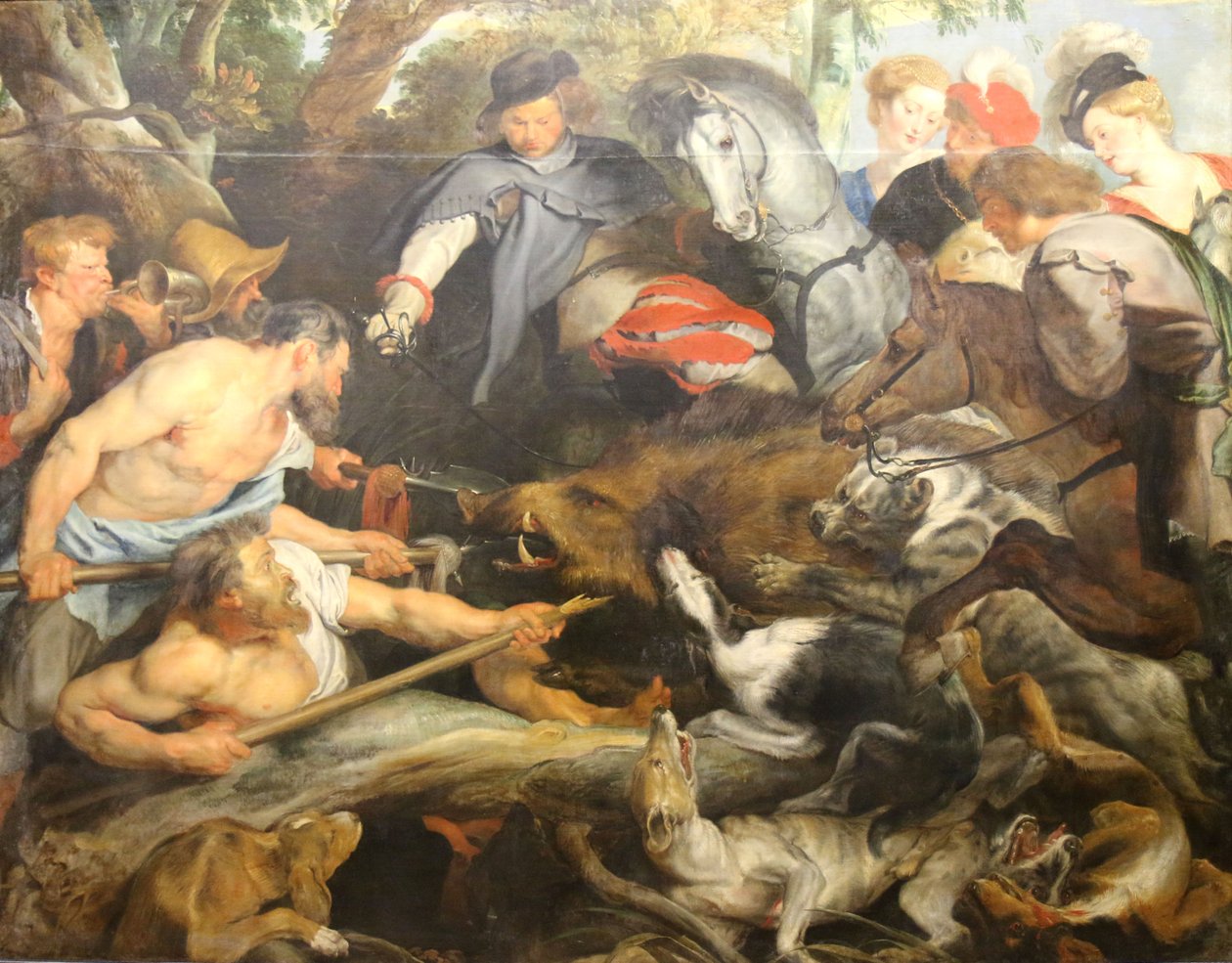 Vaddisznó vadászat alkotó: Peter Paul Rubens