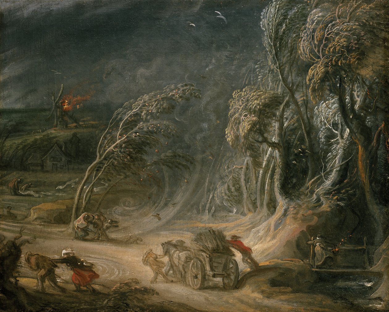 Táj: Vihar alkotó: Peter Paul Rubens