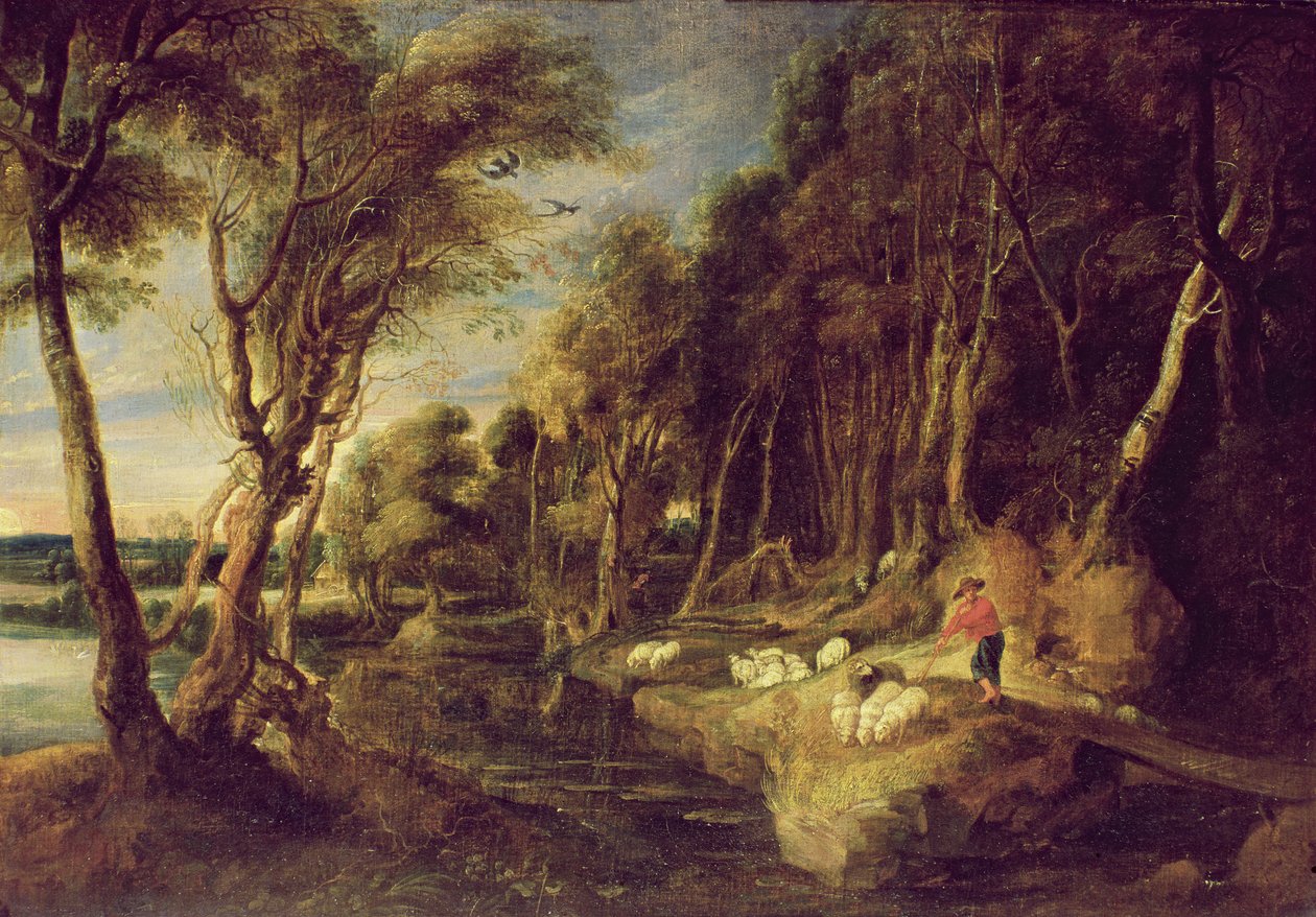 Táj pásztorral alkotó: Peter Paul Rubens