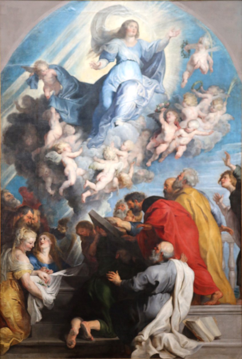 Szűz mennybemenetele alkotó: Peter Paul Rubens